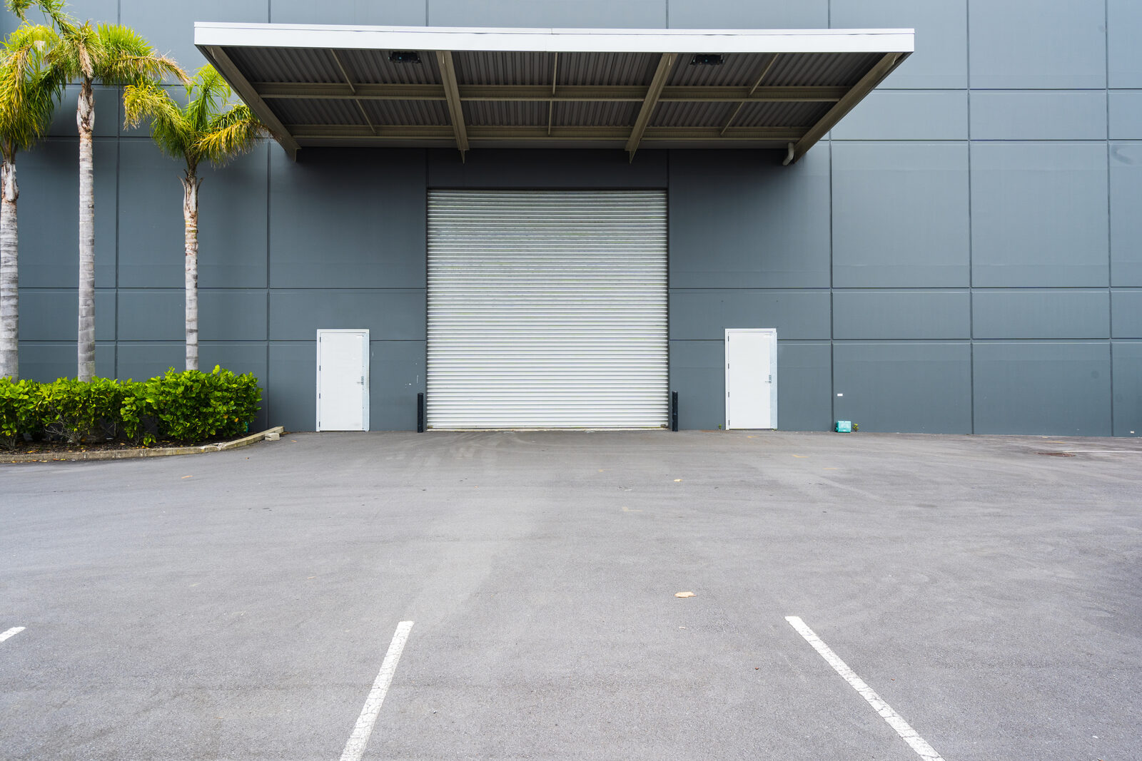 A rural commercial shed